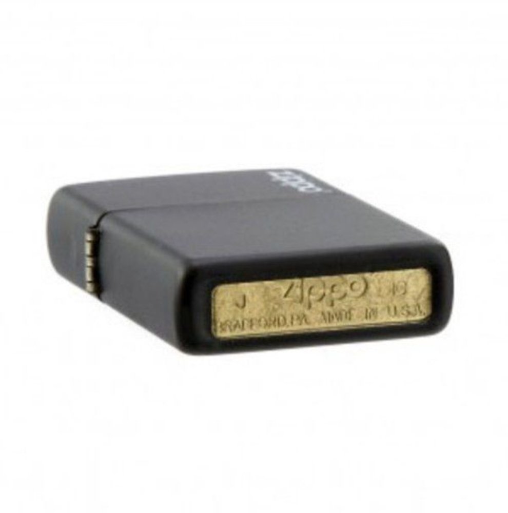 Zippo Classic Black Matte with Logo, Lighter #218ZL