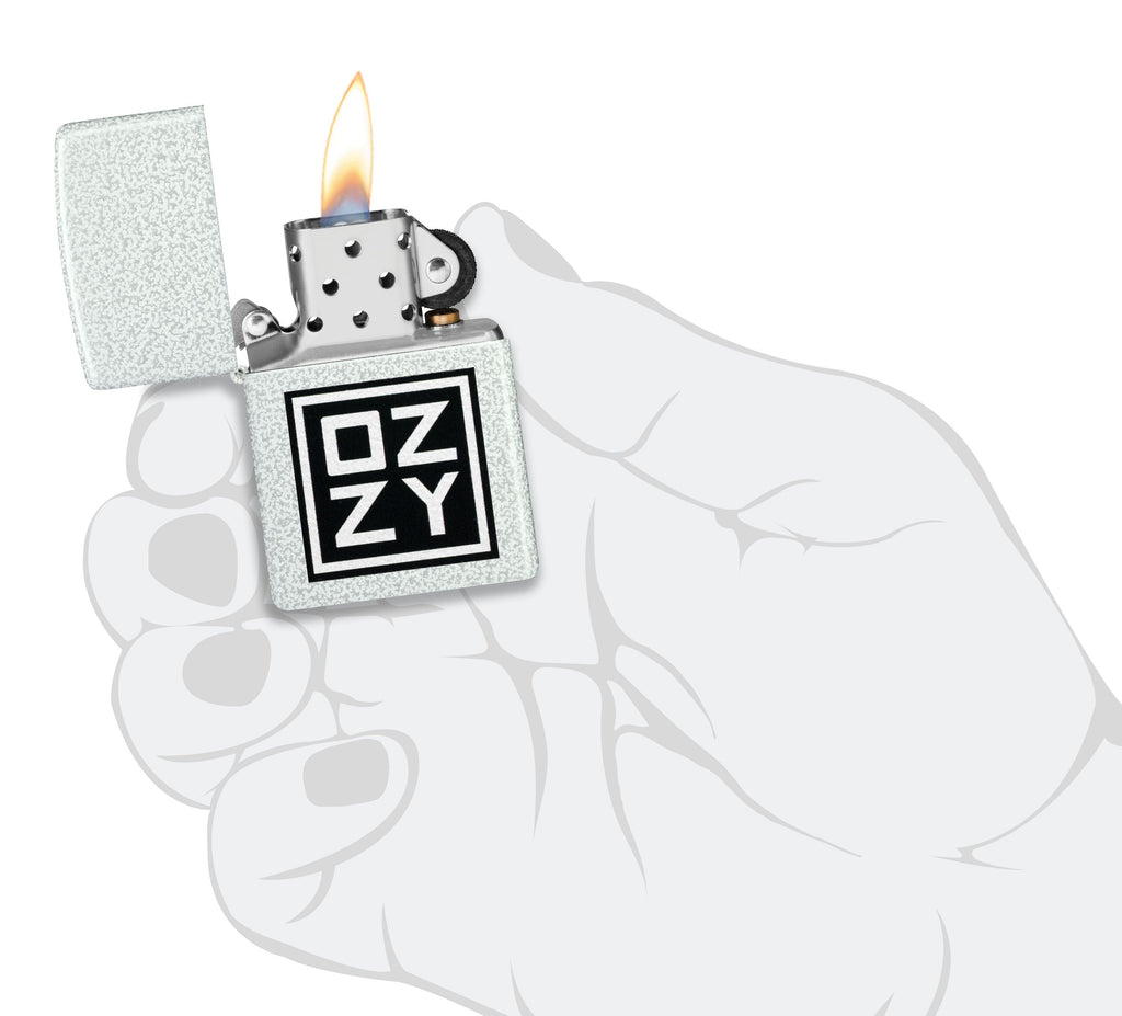 Zippo Ozzy Osbourne Ozzy Logo, Glacier Lighter #47232