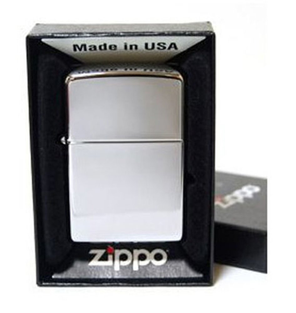 Zippo Classic High Polish Chrome Lighter #250