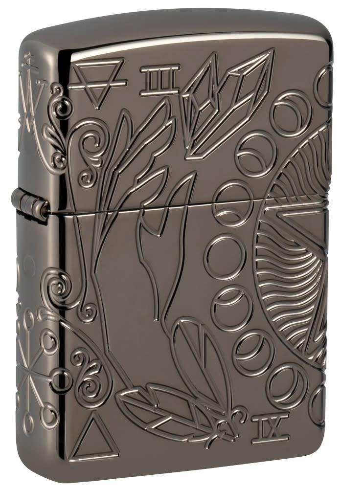 Zippo Armor 360° MultiCut Wicca, Black Ice Lighter #49689