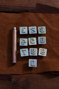 Embossing Tool Set Numbers OLD ENGLISH (19,05 mm)