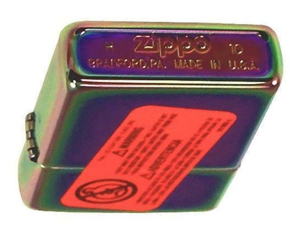 Zippo Rainbow Spectrum High Polish, Multi Color Lighter #151