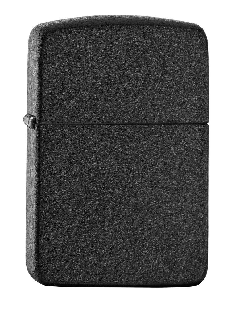 Zippo 1941 Replica, Black Crackle Lighter #28582