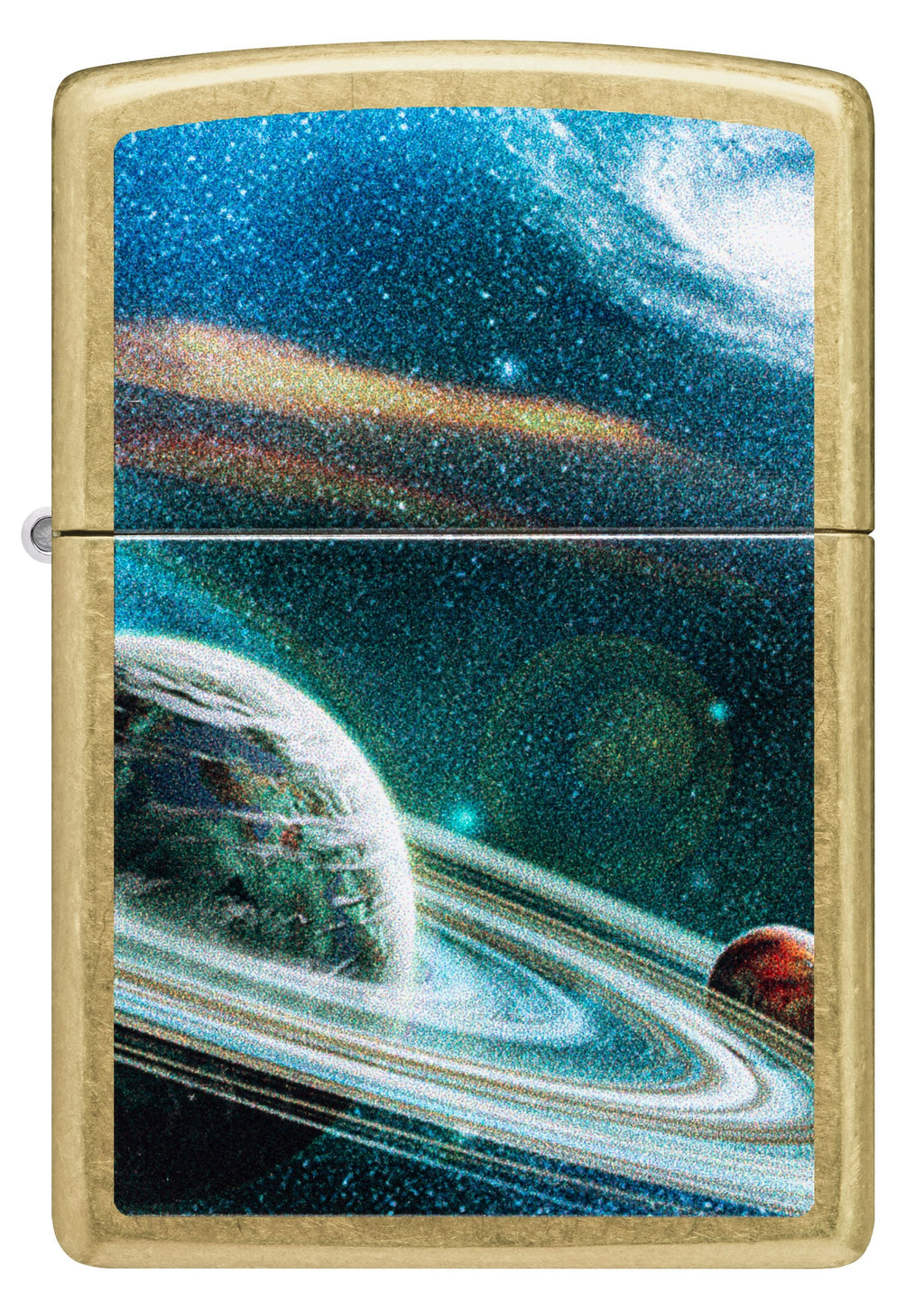 Zippo Space Planet Galaxy Art, Street Brass Lighter #47183