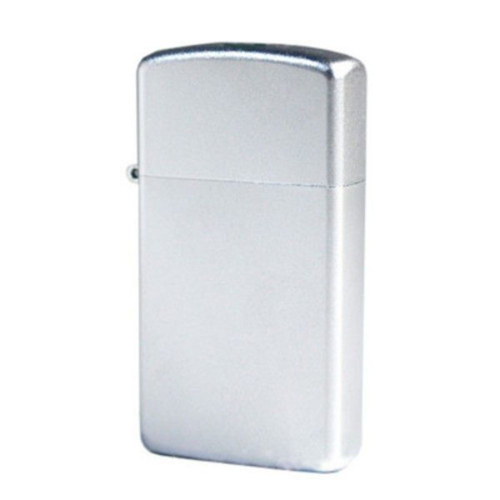 Zippo Slim Satin Chrome Lighter #1605