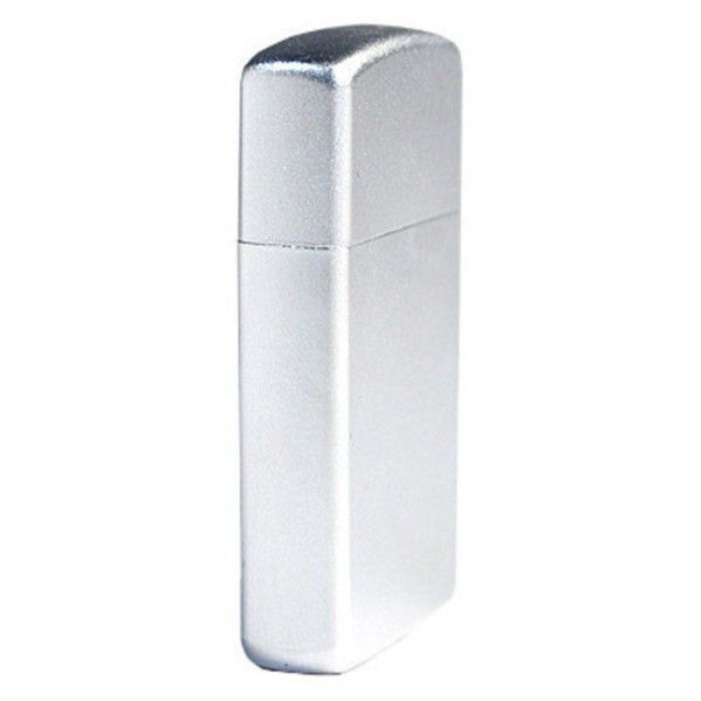 Zippo Slim Satin Chrome Lighter #1605