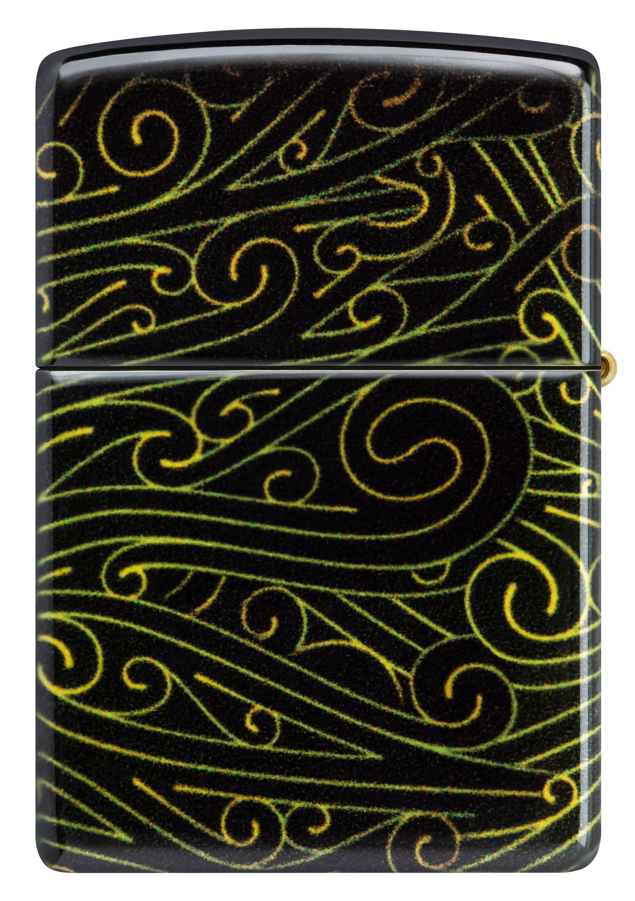 Zippo Cannabis, 540° Tumbled Brass Fusion Lighter #46276
