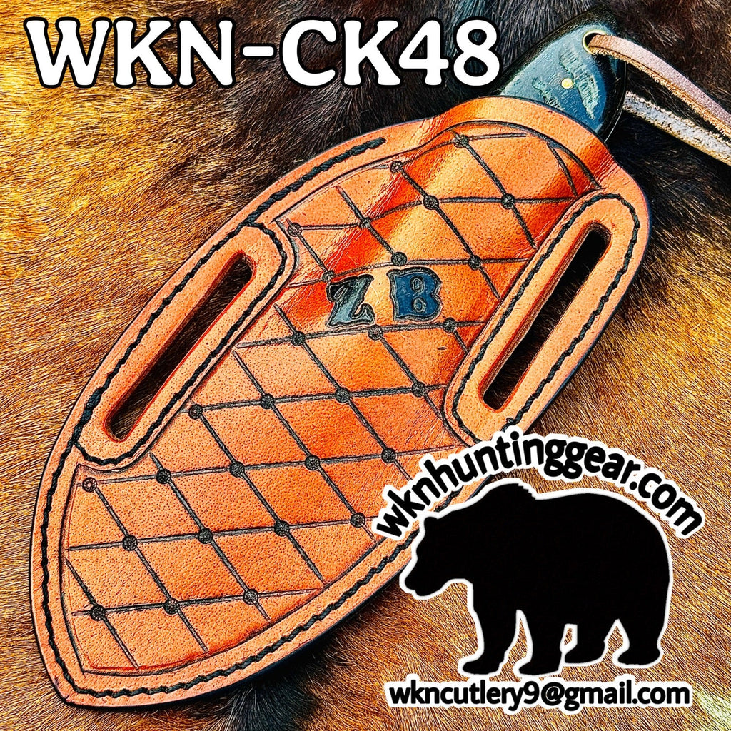 Buffalo Horn Rasp Steel Cowboy Knife for Hunting and Outdoor Tasks