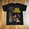 94 Italian Pulp Fiction Promo Black T-Shirt