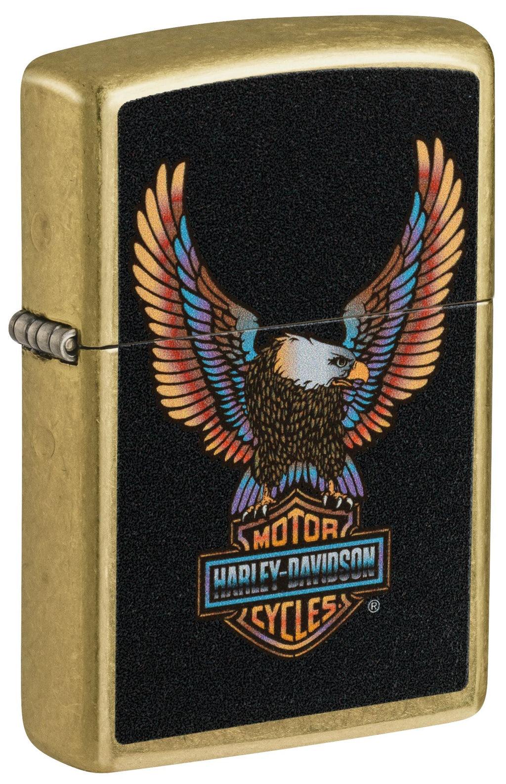 Zippo Harley-Davidson, Street Brass Lighter #46678
