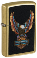 Zippo Harley-Davidson, Street Brass Lighter #46678