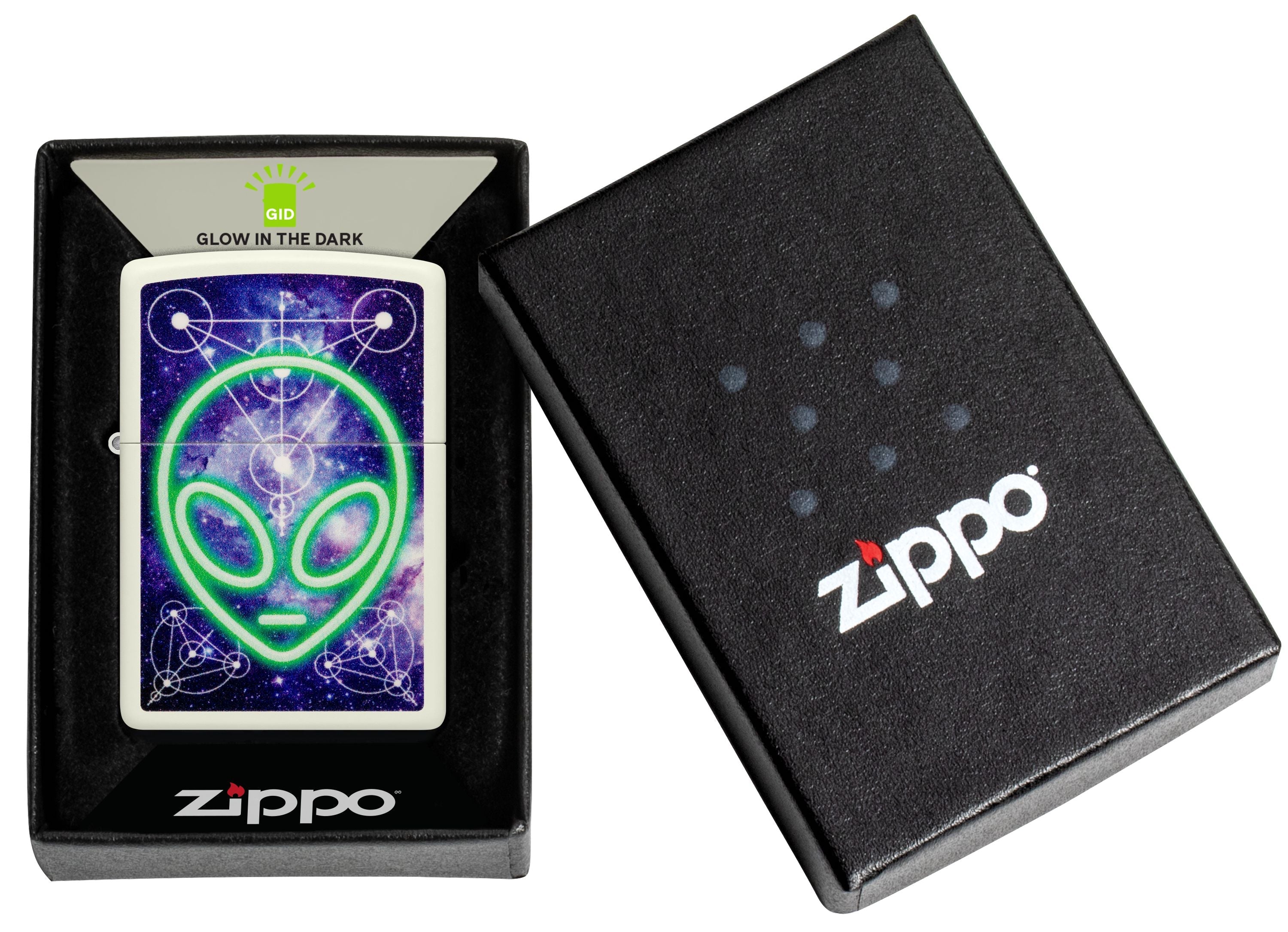 Zippo Alien, Glow-in-the-Dark Lighter #46288