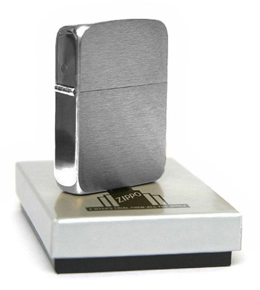 Zippo 1941 Replica In Box, Black Ice Lighter #24096