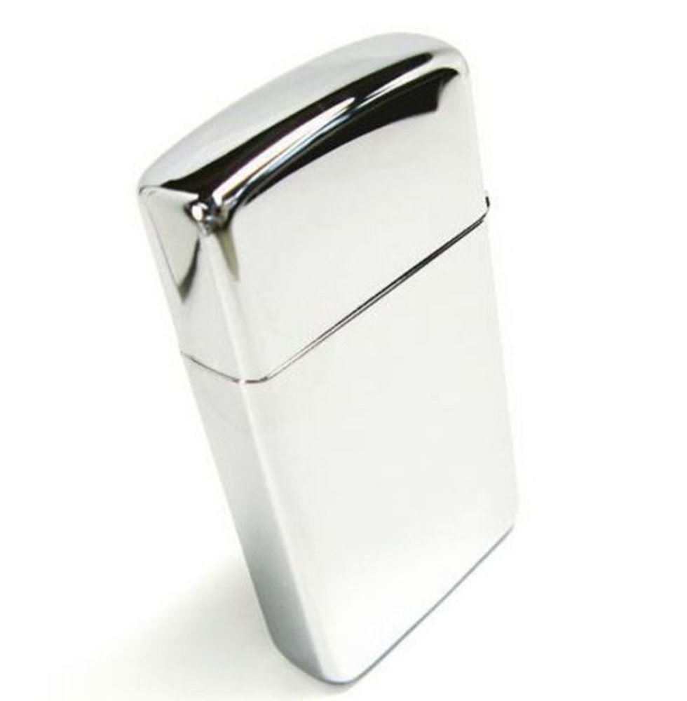 Zippo Slim High Polish Chrome Lighter #1610