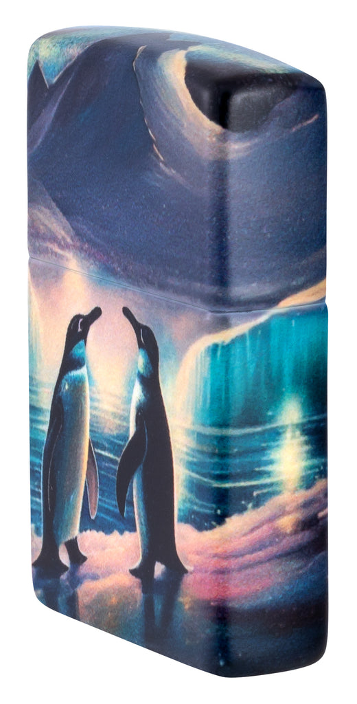Zippo Penguin Glow-in-the-Dark, 540° Color Lighter #46014