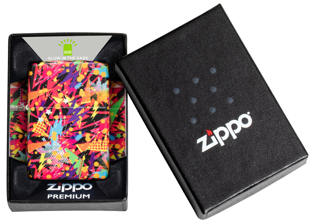 Zippo Retro 540°, Glow-in-the-Dark Lighter #46008