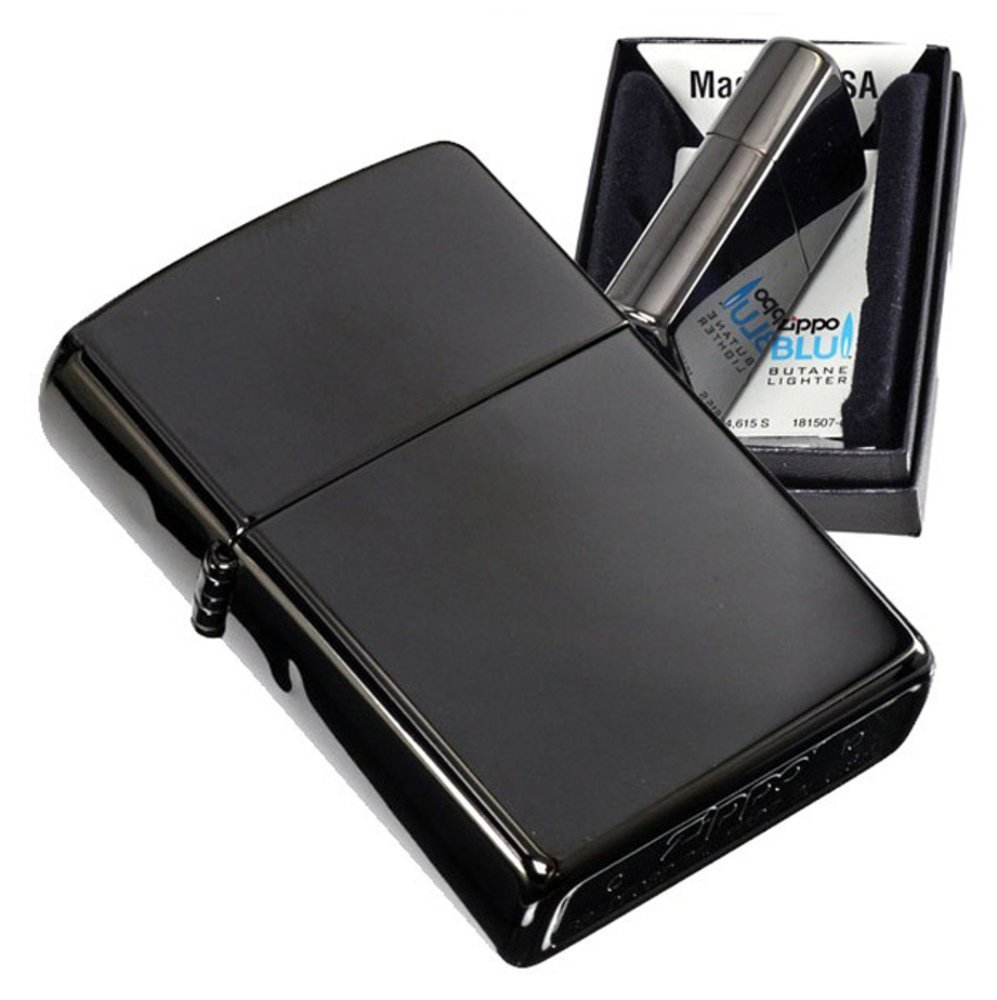 Zippo Classic High Polish Black Lighter #24756