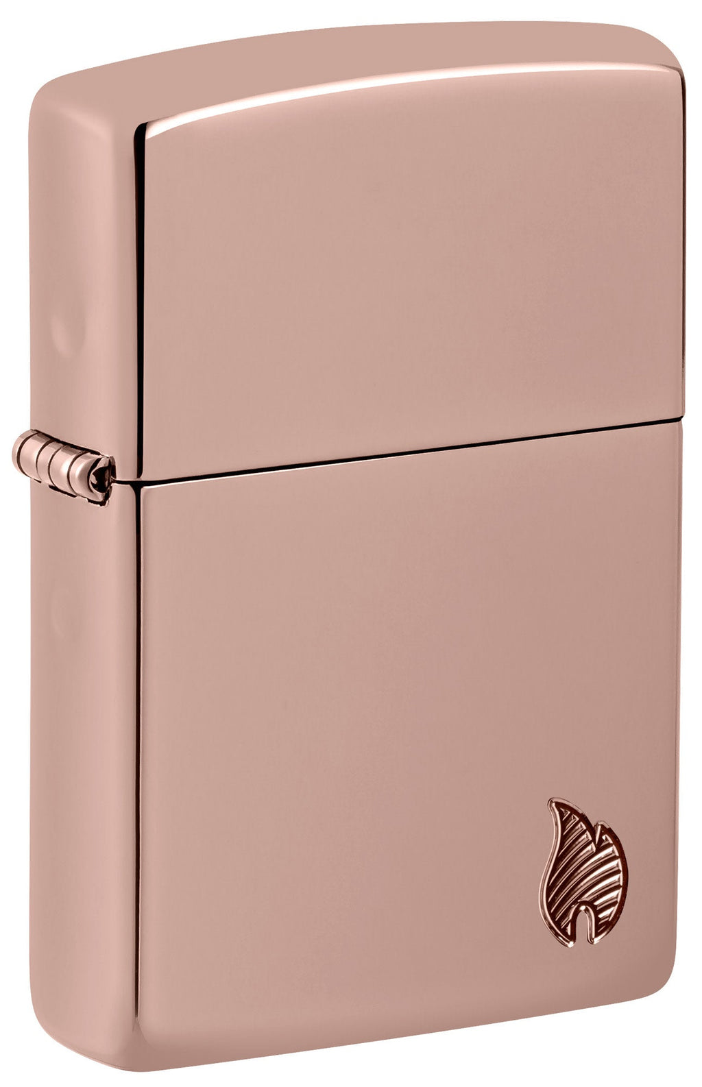 Zippo Armor Flame, High Polish Rose Gold Lighter #46401