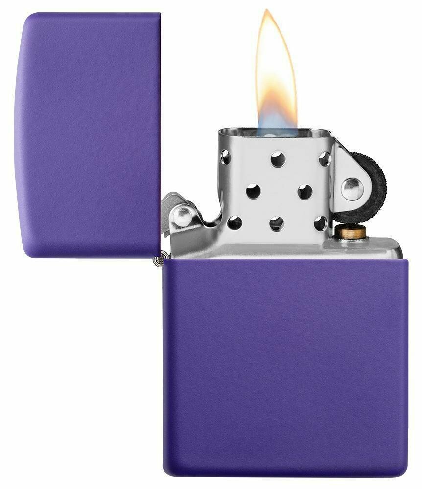 Zippo Classic Purple Matte Lighter #237