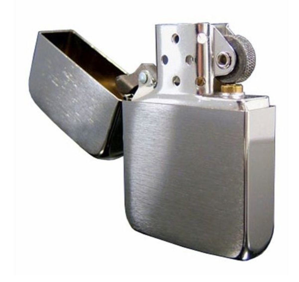 Zippo 1941 Replica In Box, Black Ice Lighter #24096