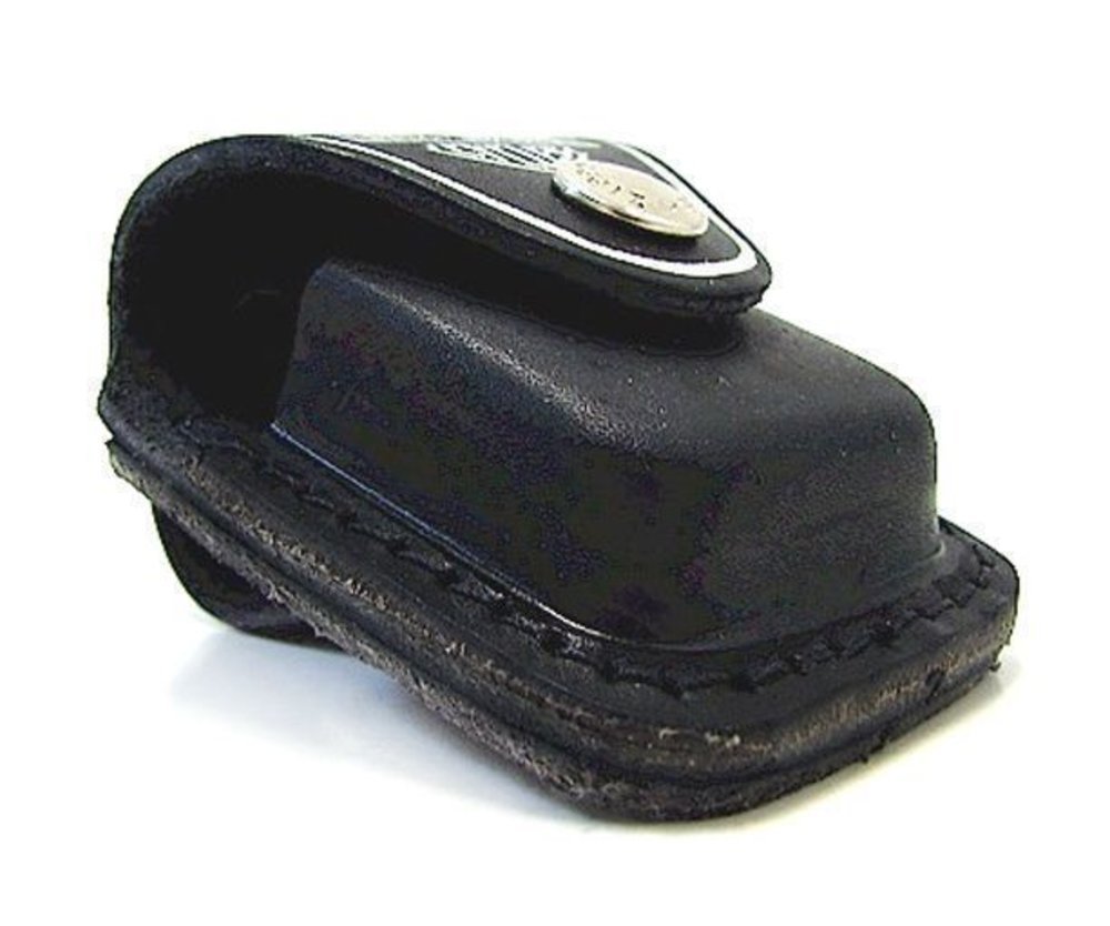 Zippo Harley-Davidson Leather Pouch w/ Belt Loop for Zippo Lighters #HDPBK