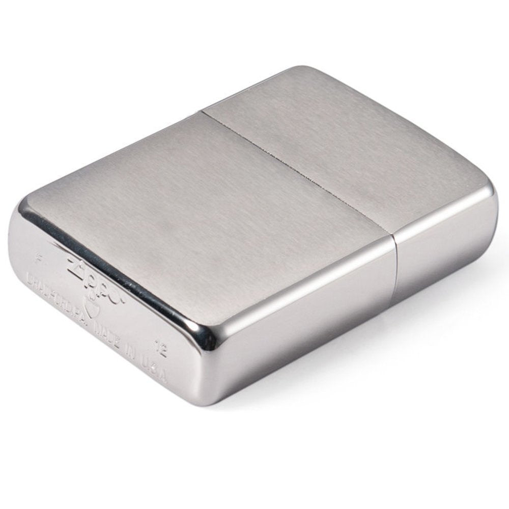 Zippo Armor Brushed Chrome Lighter #162
