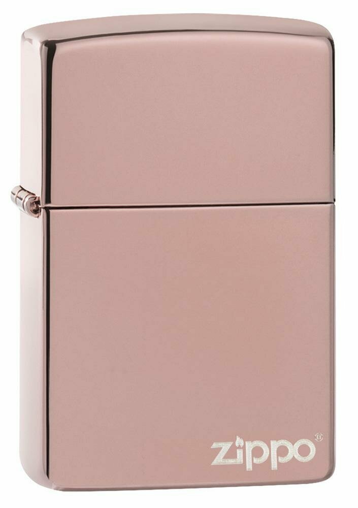 Zippo Classic High Polish Rose Gold with Logo, Lighter #49190ZL