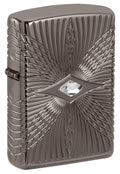Zippo Armor Pattern MultiCut, Black Ice Lighter #49291