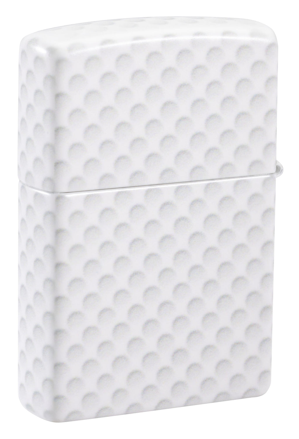 Zippo Golf Ball Logo, White Matte Lighter #47211