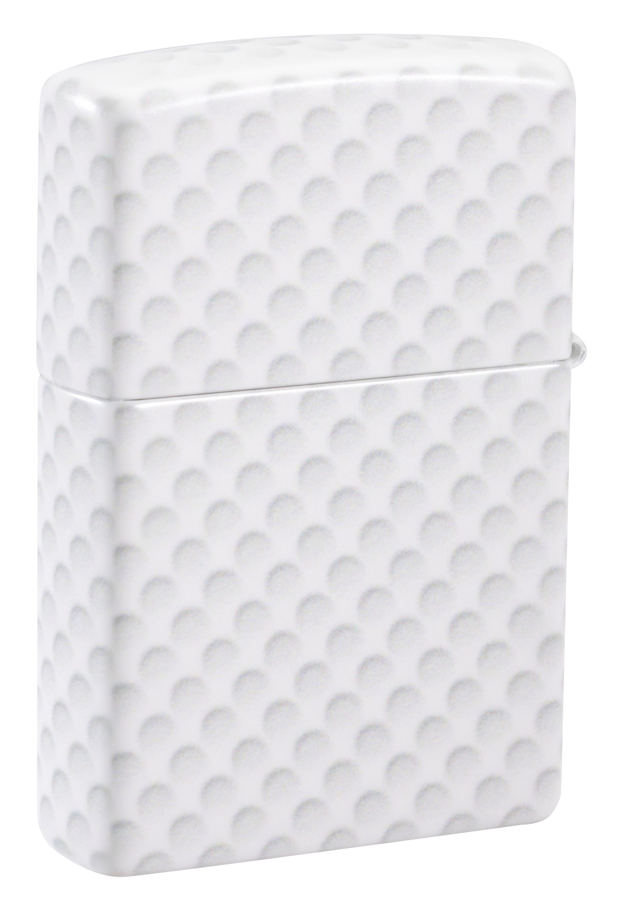 Zippo Golf Ball Logo, White Matte Lighter #47211