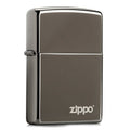 Zippo Classic Black Ice with Logo, Lighter #150ZL