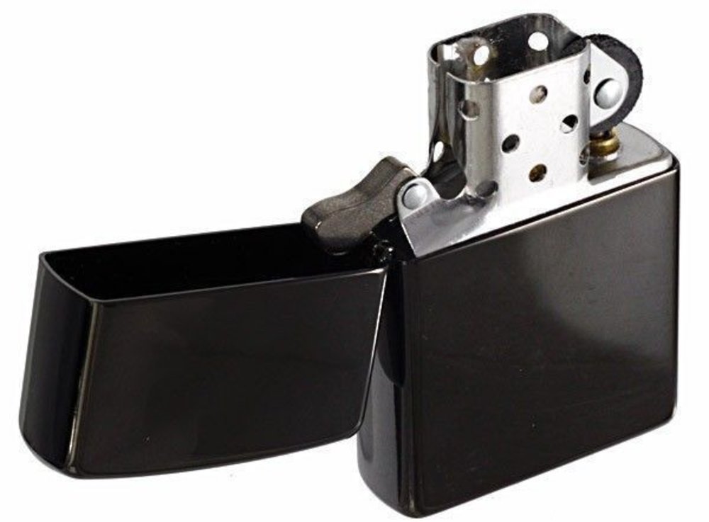 Zippo Classic High Polish Black Lighter #24756