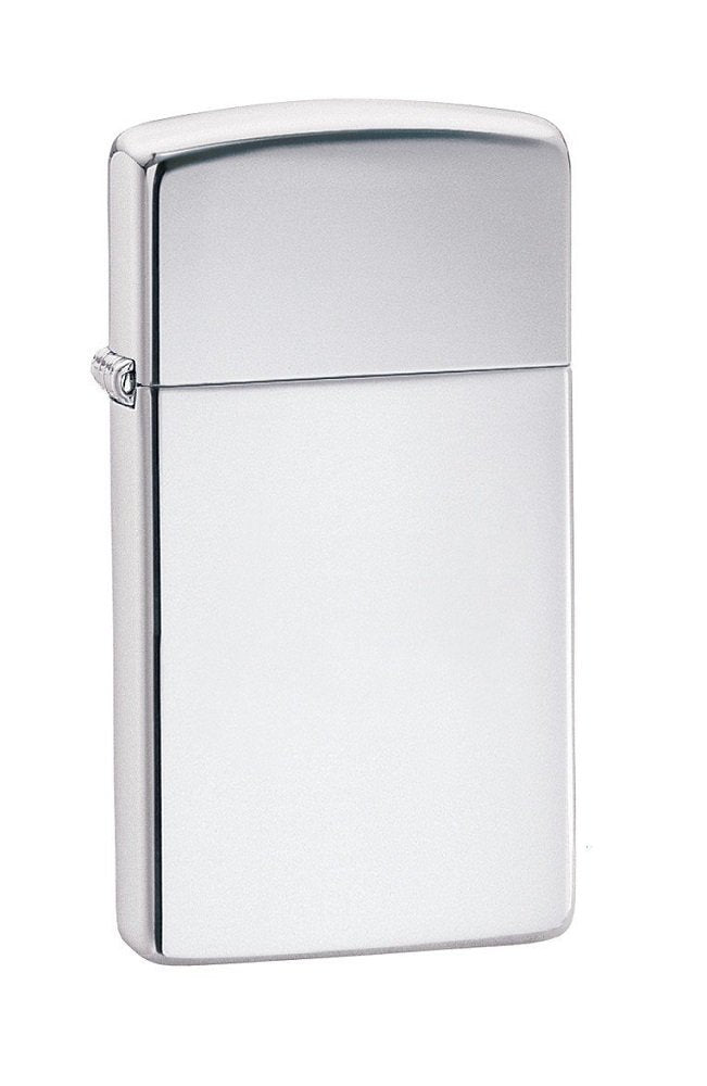 Zippo Slim High Polish Chrome Lighter #1606