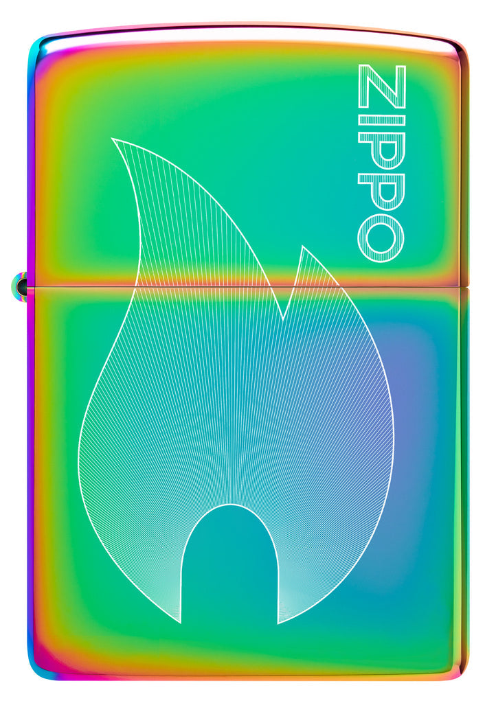Zippo Flame, Multi Color Lighter #48978