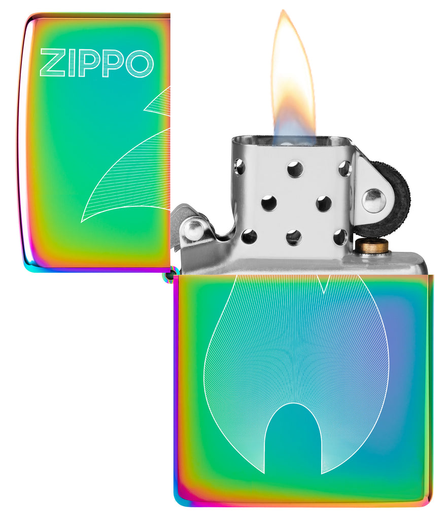 Zippo Flame, Multi Color Lighter #48978