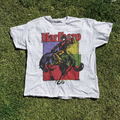Vintage 90s Marlboro Bold Cowboy Ride Vintage White T-Shirt