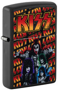 Zippo KISS Rock Band, Black Matte Lighter #47202