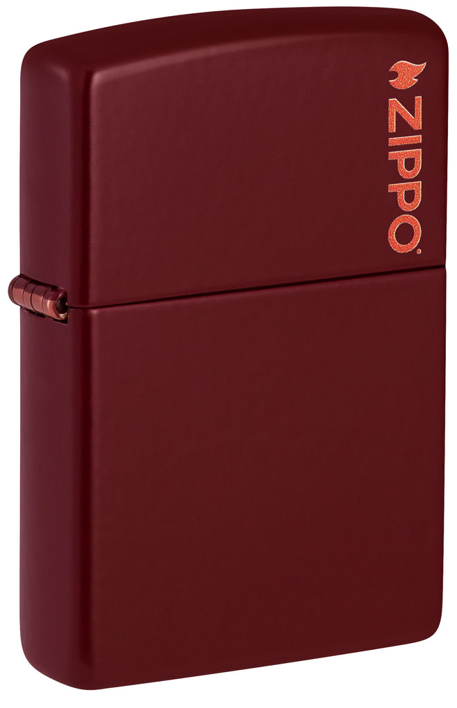 Zippo Classic Merlot with Logo, Lighter #46021ZL
