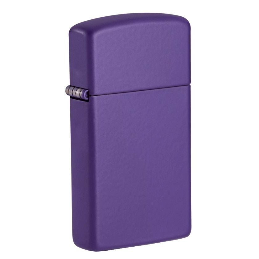 Zippo Slim Purple Matte Lighter #1637
