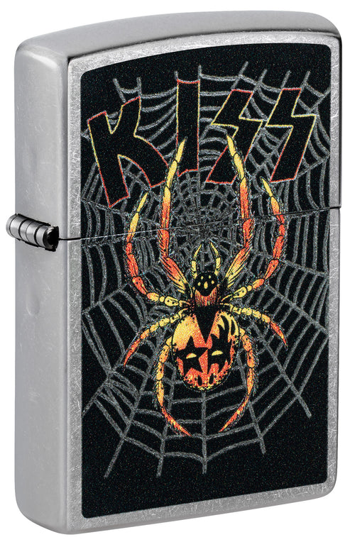 Zippo KISS Spider, Street Chrome Lighter #46739