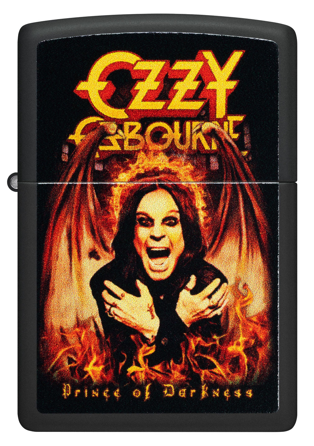 Zippo Ozzy Osbourne Prince of Darkness, Black Matte Lighter #47082