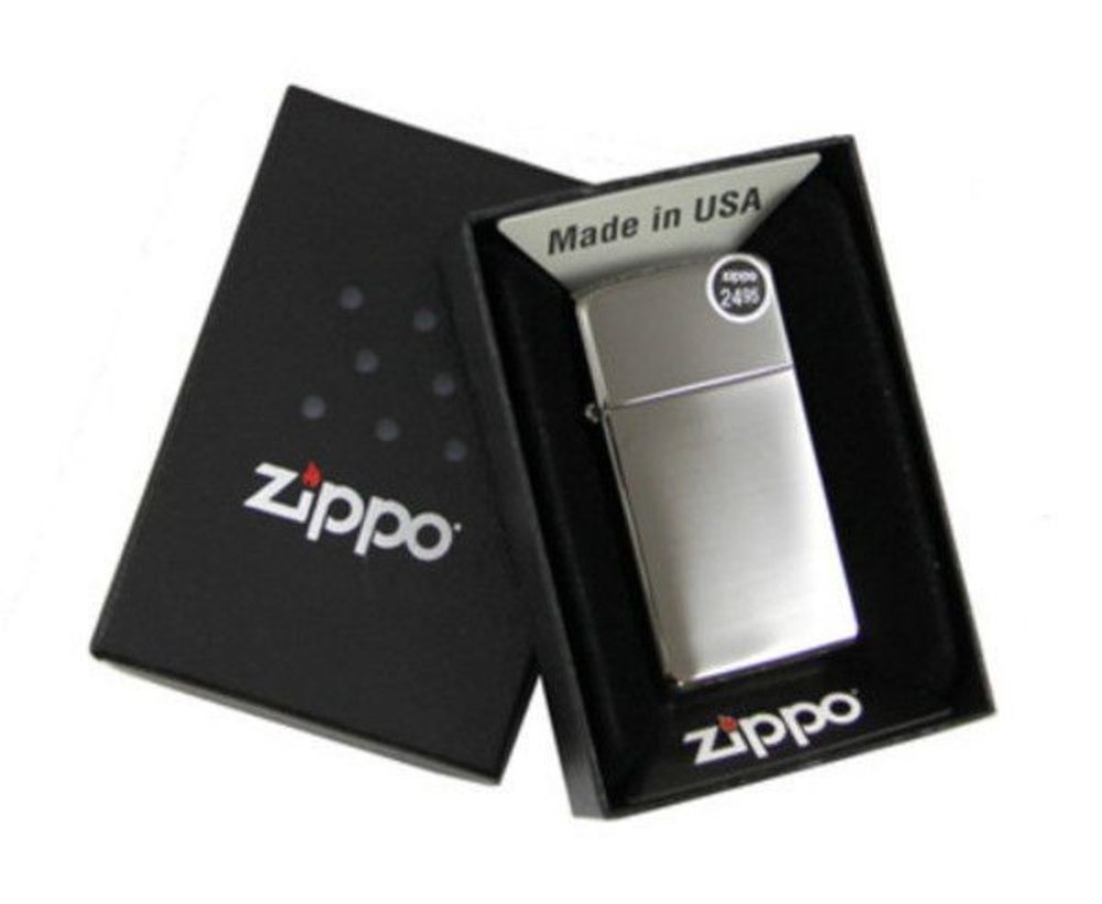 Zippo Slim Black Ice Lighter #20492