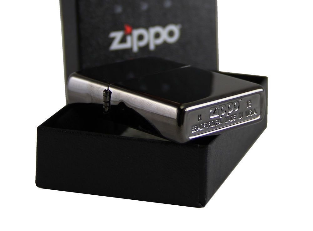 Zippo Classic High Polish Black Lighter #24756