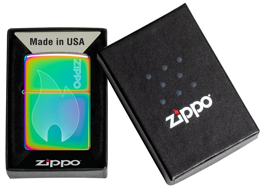 Zippo Flame, Multi Color Lighter #48978