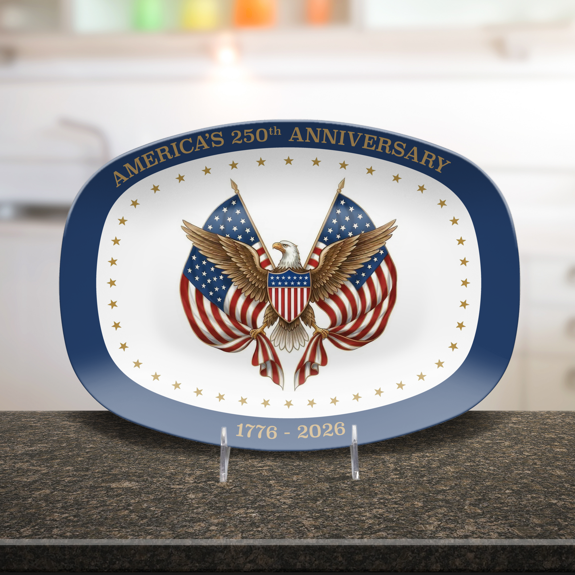 America's 250th Anniversary 1776-2026 Platter