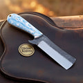 White Swirl Resin Ranch Bull Cutter Built for Real Work