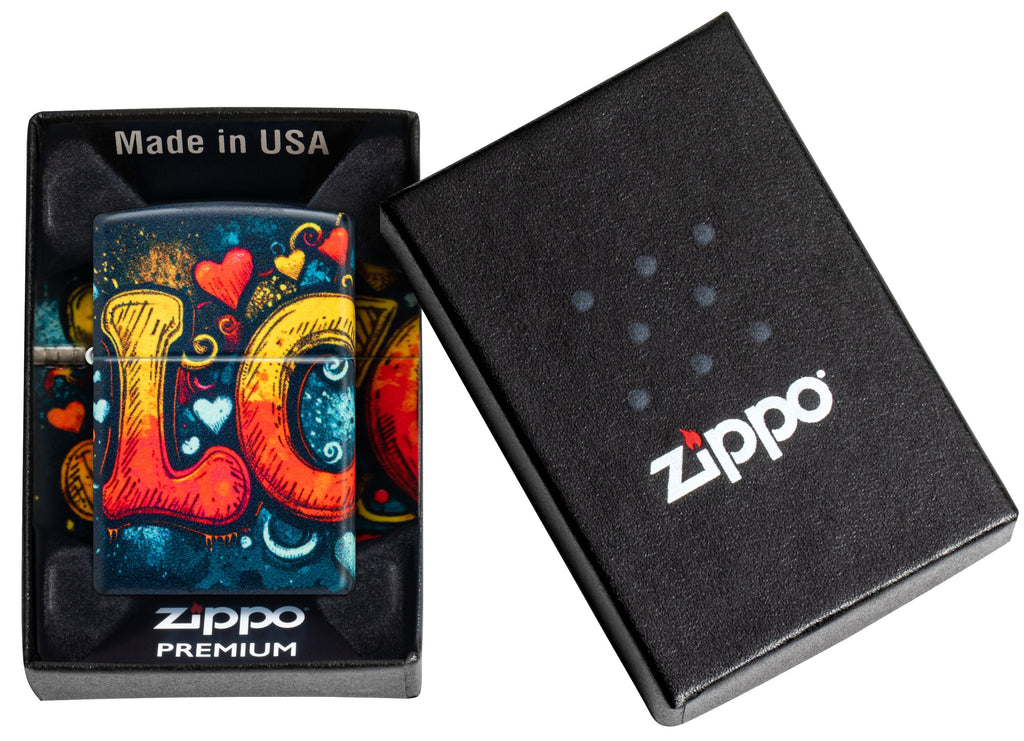 Zippo Love Color, 540° Matte Lighter #46283
