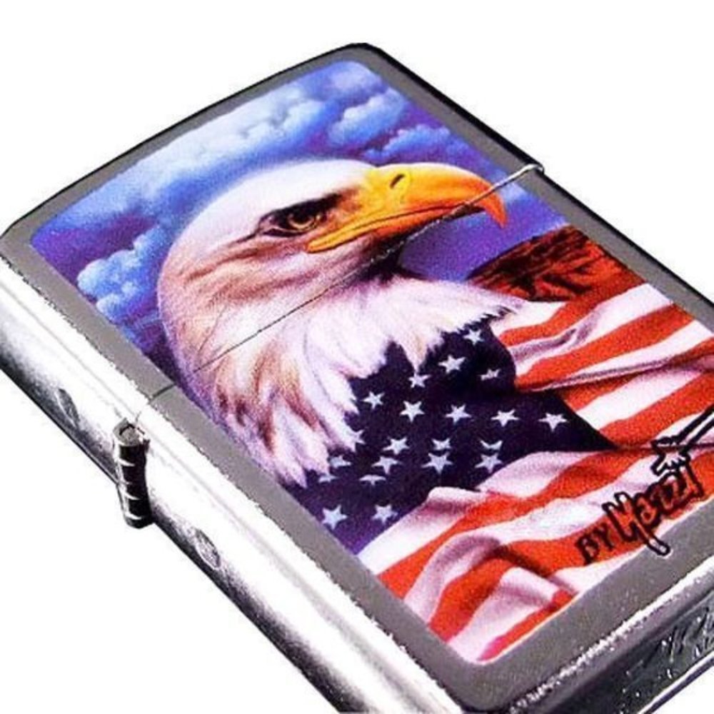 Zippo Claudio Mazzi Freedom Watch, Street Chrome Lighter #24764