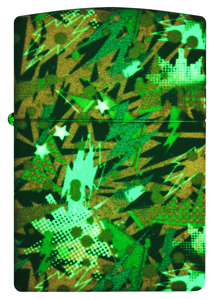 Zippo Retro 540°, Glow-in-the-Dark Lighter #46008