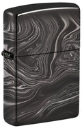Zippo Marble Pattern 360°, High Polish Black Lighter #49812